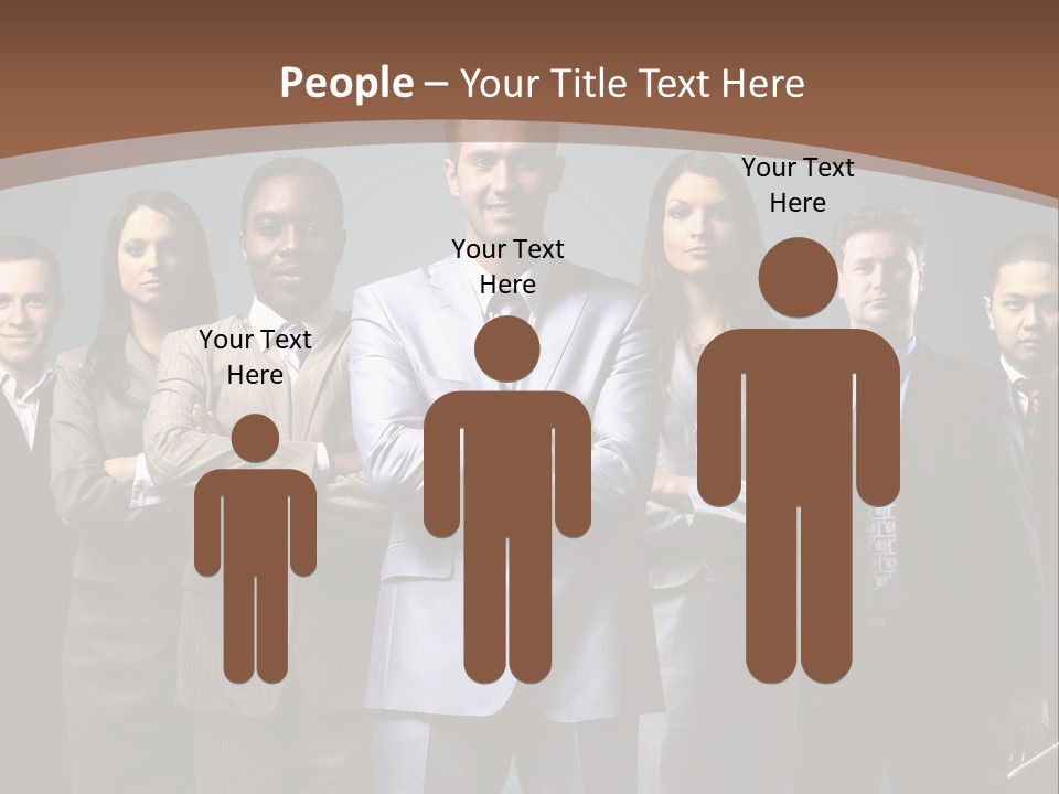 Partner Teamwork Business PowerPoint Template