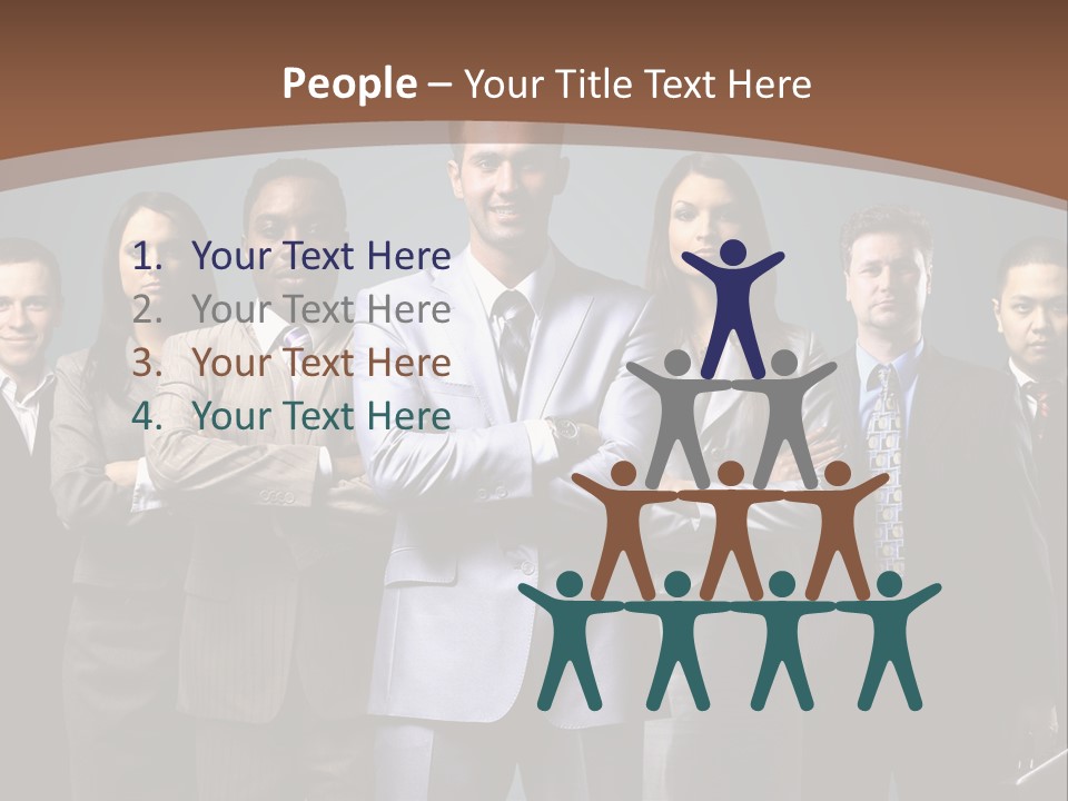 Partner Teamwork Business PowerPoint Template