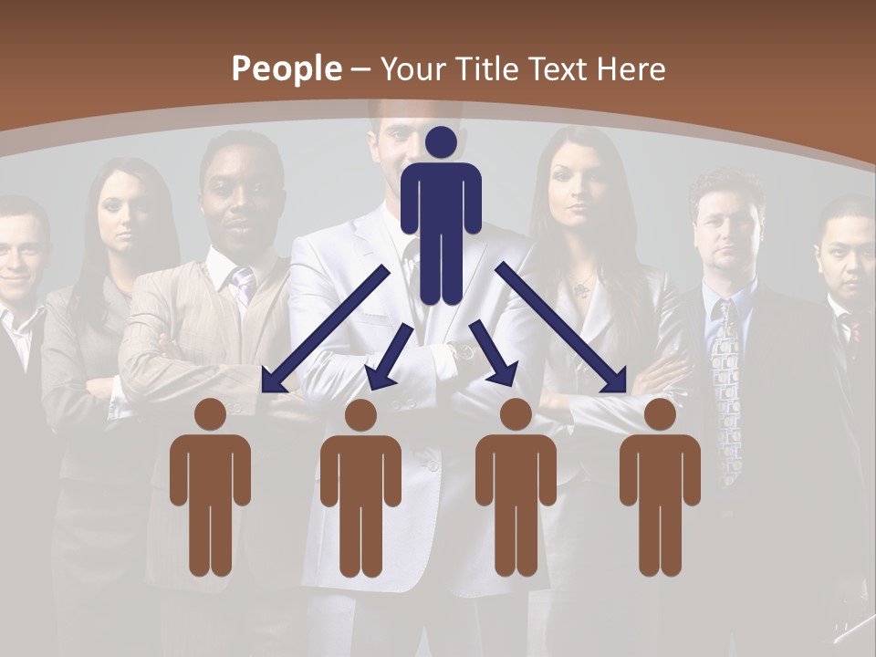 Partner Teamwork Business PowerPoint Template