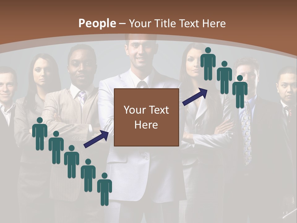 Partner Teamwork Business PowerPoint Template