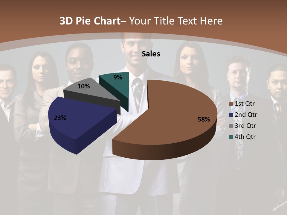 Partner Teamwork Business PowerPoint Template