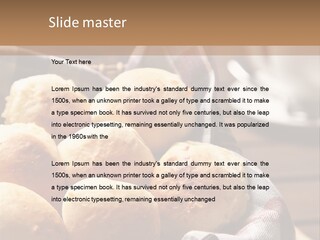 Butter Brazilian Cuisine P PowerPoint Template