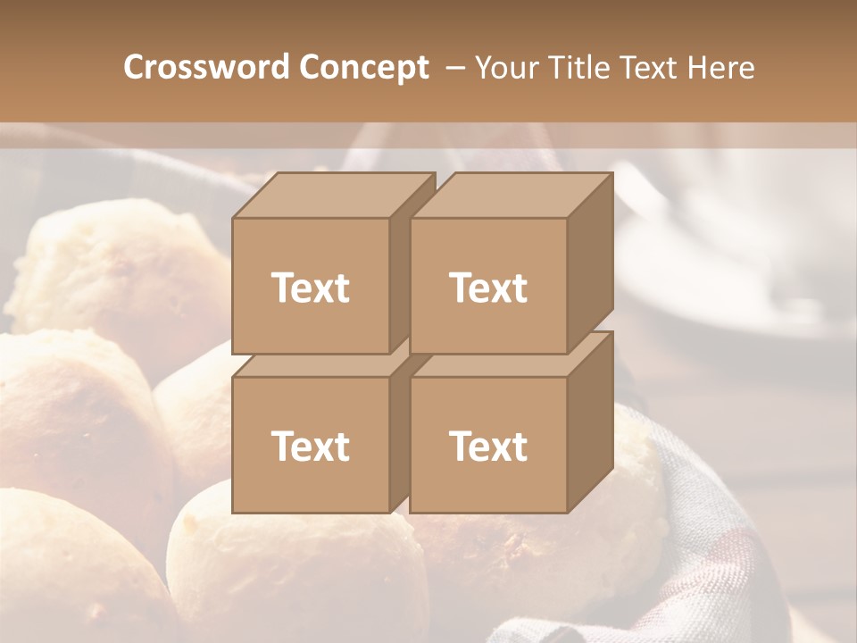 Butter Brazilian Cuisine P PowerPoint Template