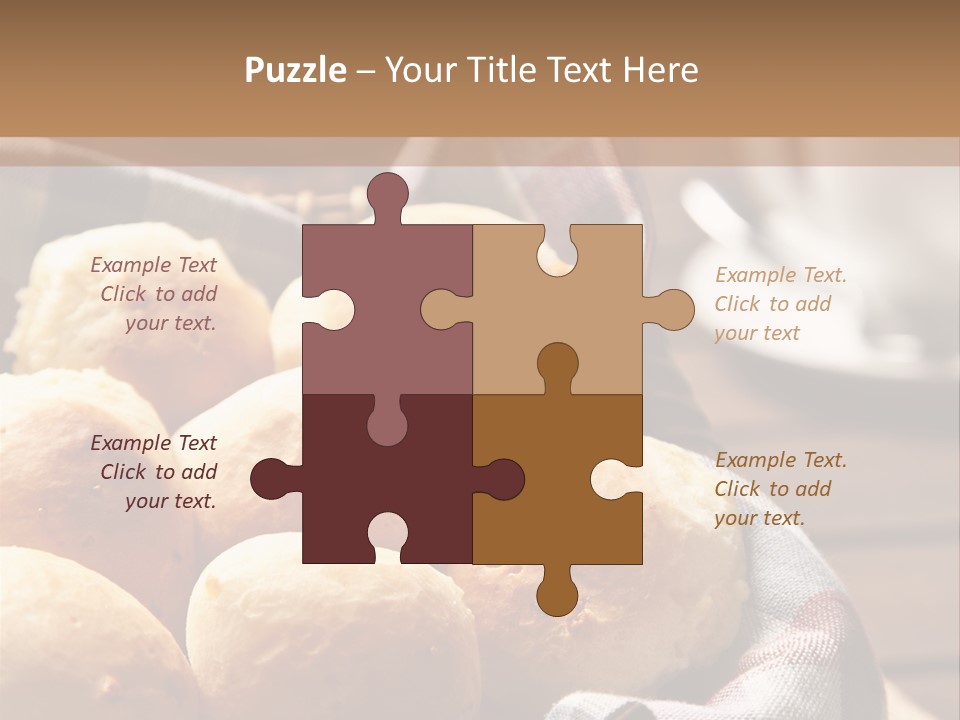 Butter Brazilian Cuisine P PowerPoint Template