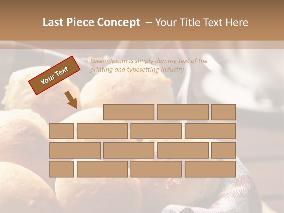 Butter Brazilian Cuisine P PowerPoint Template