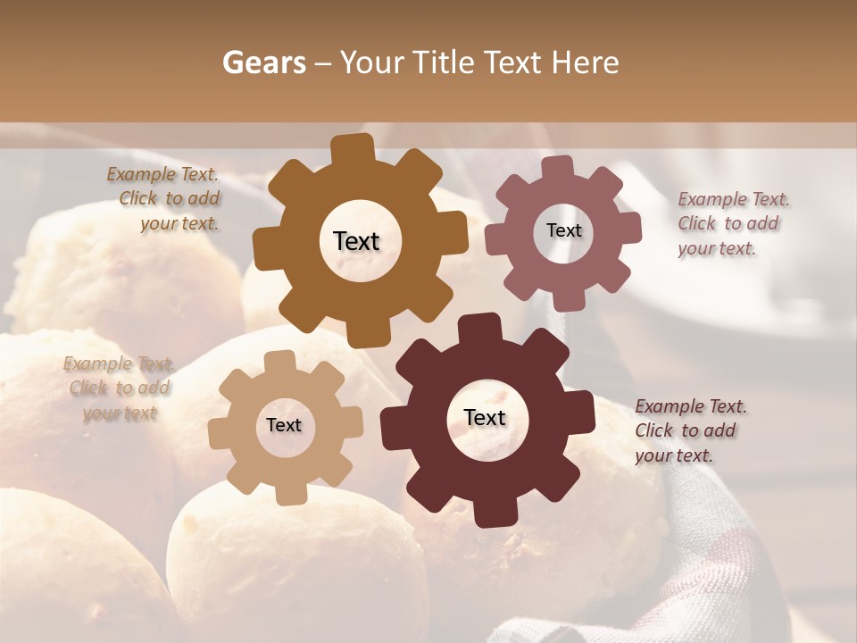 Butter Brazilian Cuisine P PowerPoint Template