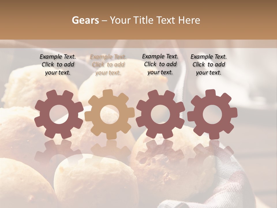 Butter Brazilian Cuisine P PowerPoint Template