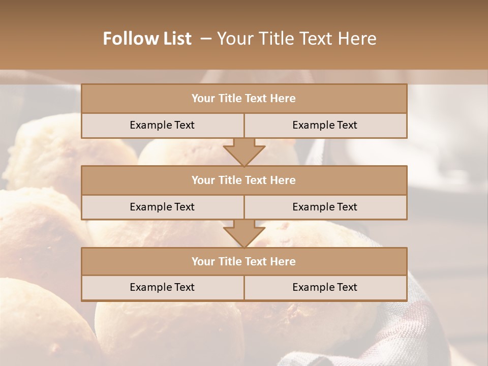 Butter Brazilian Cuisine P PowerPoint Template