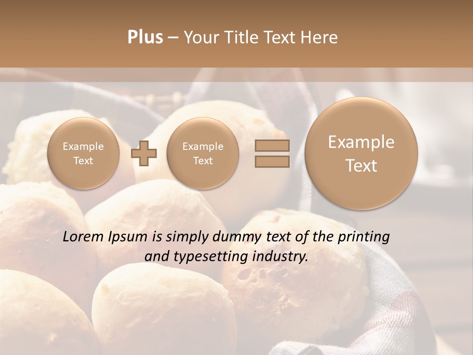 Butter Brazilian Cuisine P PowerPoint Template