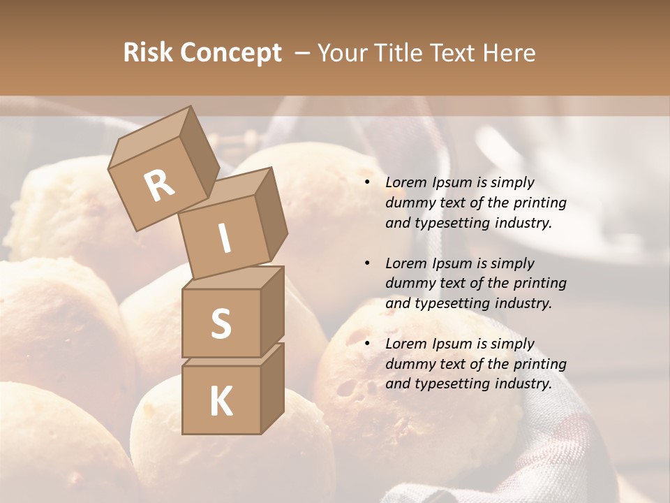 Butter Brazilian Cuisine P PowerPoint Template