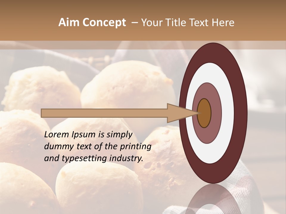 Butter Brazilian Cuisine P PowerPoint Template