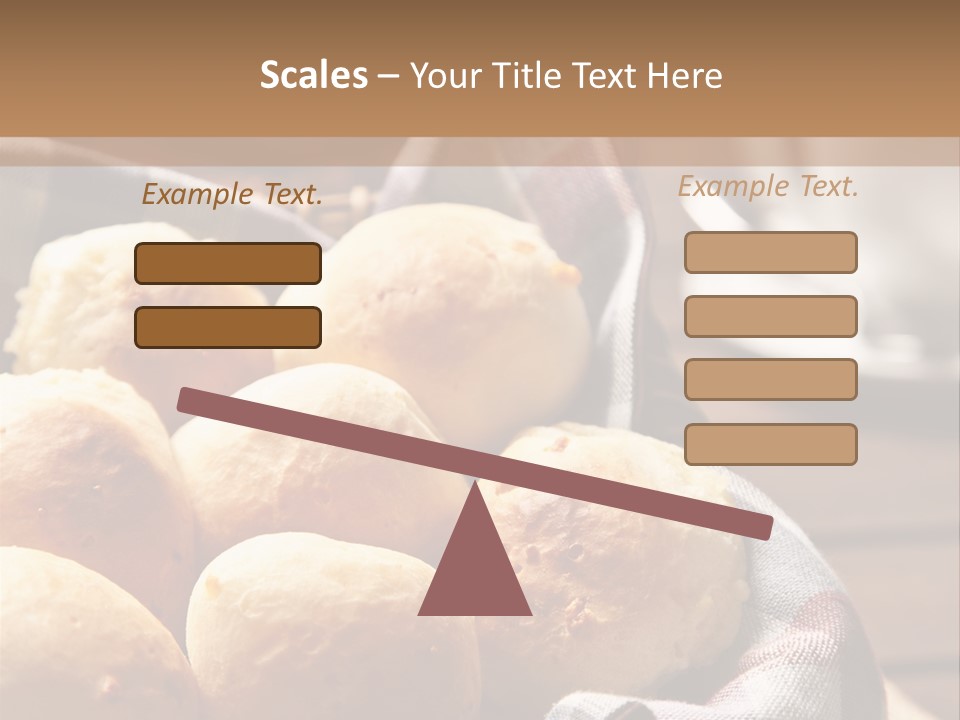 Butter Brazilian Cuisine P PowerPoint Template