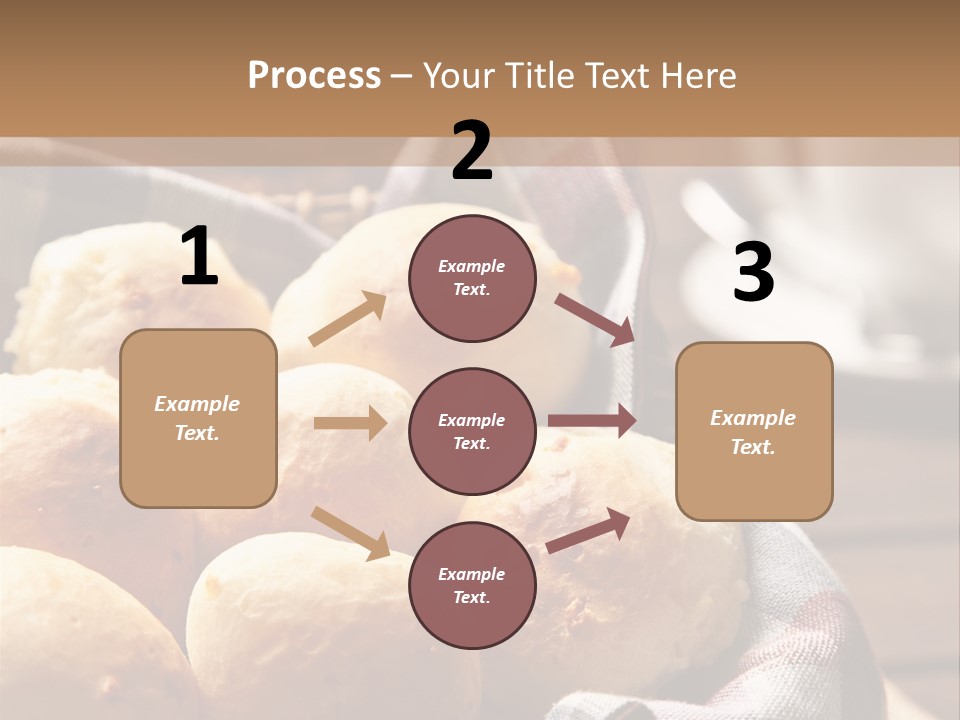 Butter Brazilian Cuisine P PowerPoint Template