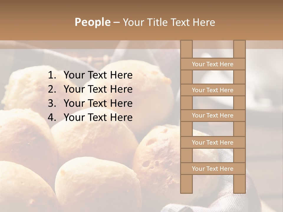 Butter Brazilian Cuisine P PowerPoint Template