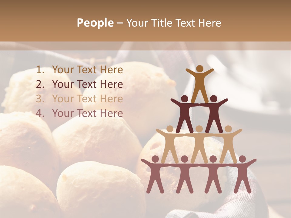 Butter Brazilian Cuisine P PowerPoint Template