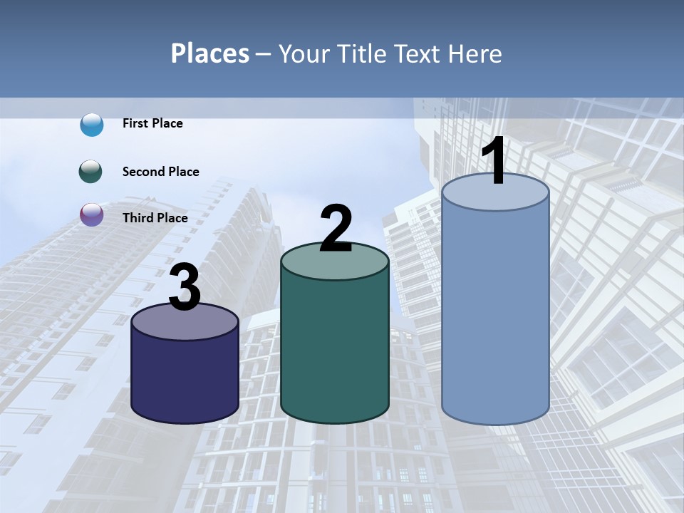 High Building Bright PowerPoint Template