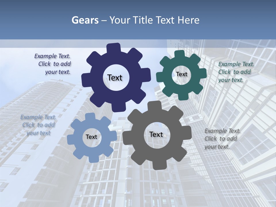 High Building Bright PowerPoint Template