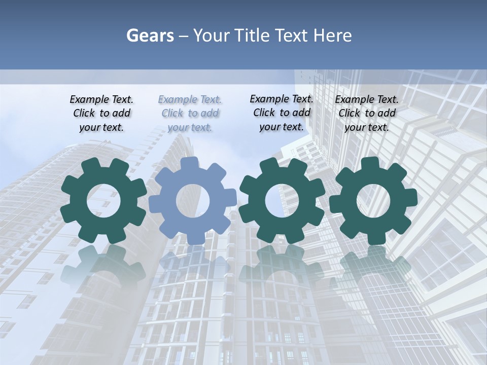 High Building Bright PowerPoint Template