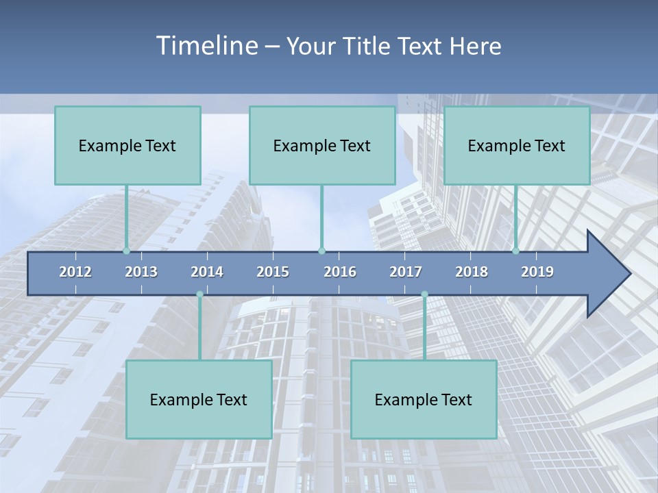High Building Bright PowerPoint Template