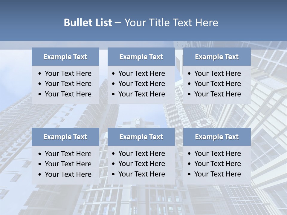 High Building Bright PowerPoint Template