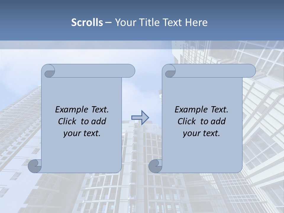 High Building Bright PowerPoint Template
