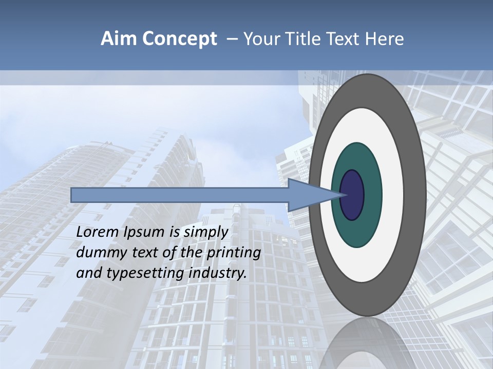 High Building Bright PowerPoint Template
