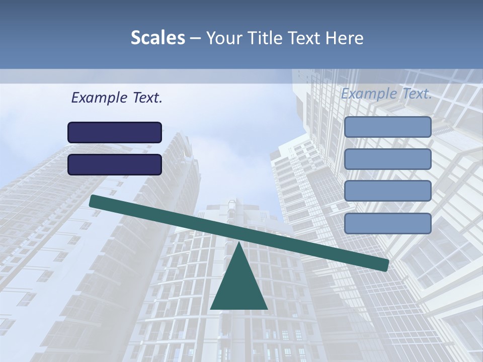 High Building Bright PowerPoint Template