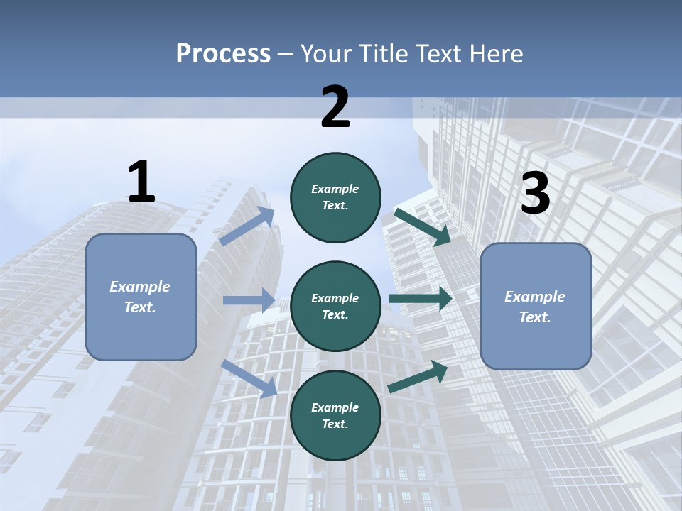 High Building Bright PowerPoint Template
