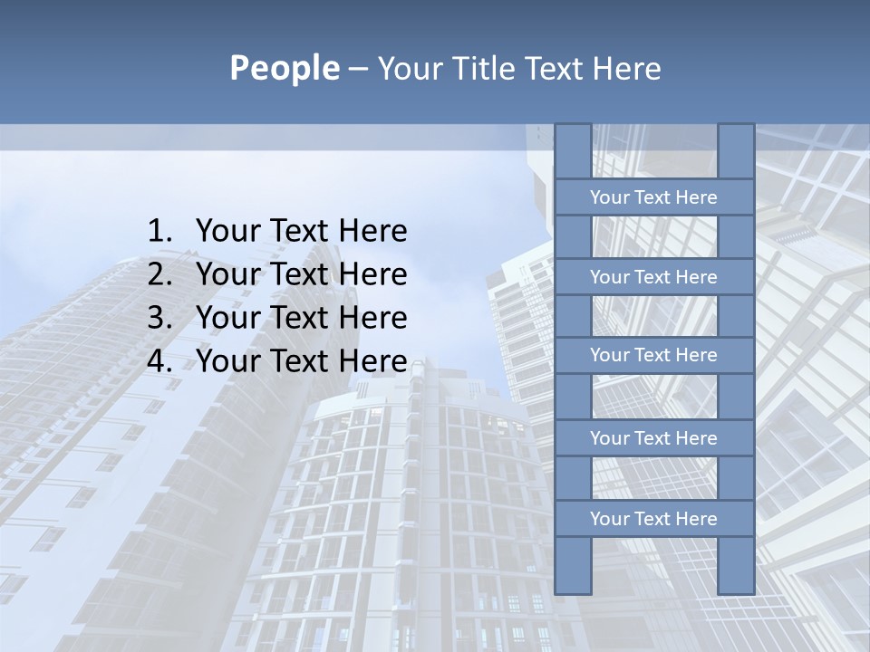 High Building Bright PowerPoint Template