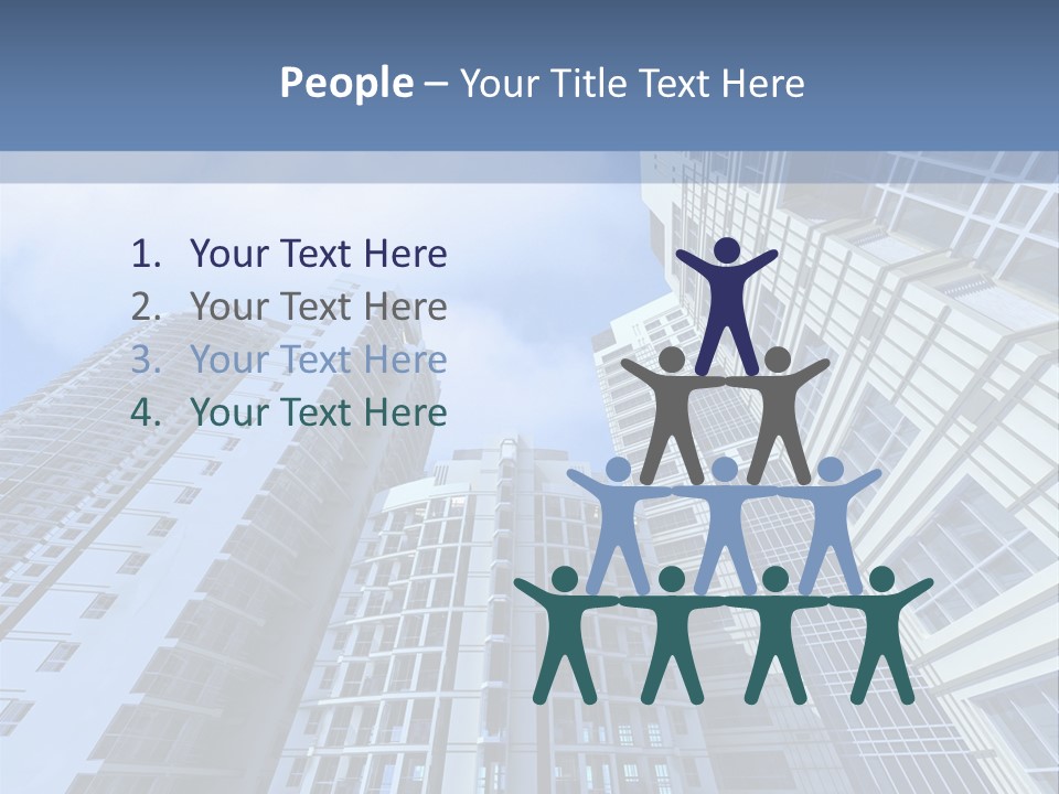 High Building Bright PowerPoint Template