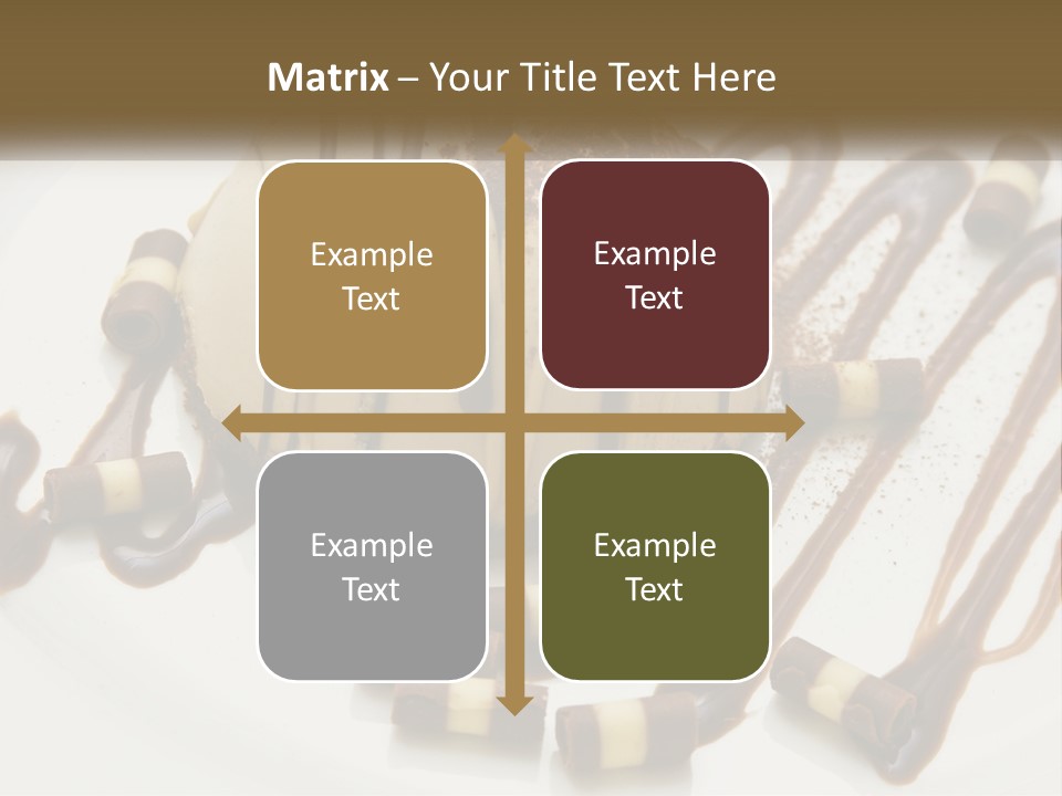 Closeup Coffee Flavor PowerPoint Template