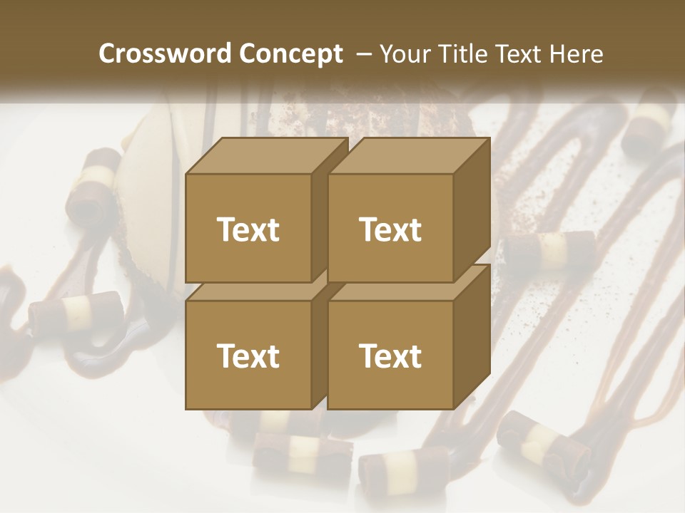 Closeup Coffee Flavor PowerPoint Template