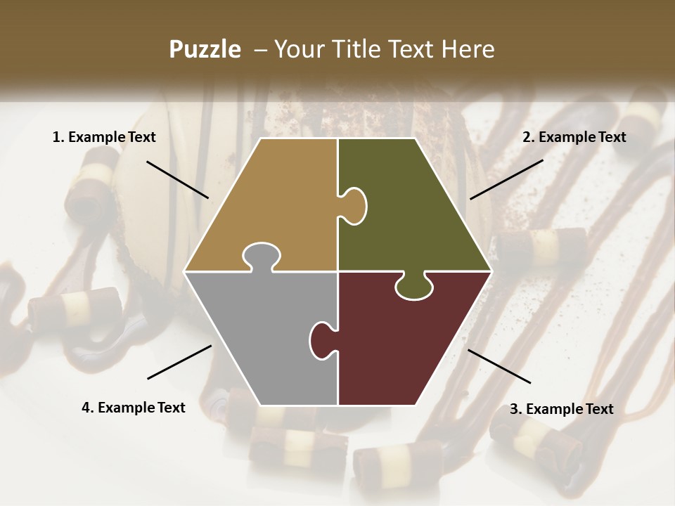 Closeup Coffee Flavor PowerPoint Template