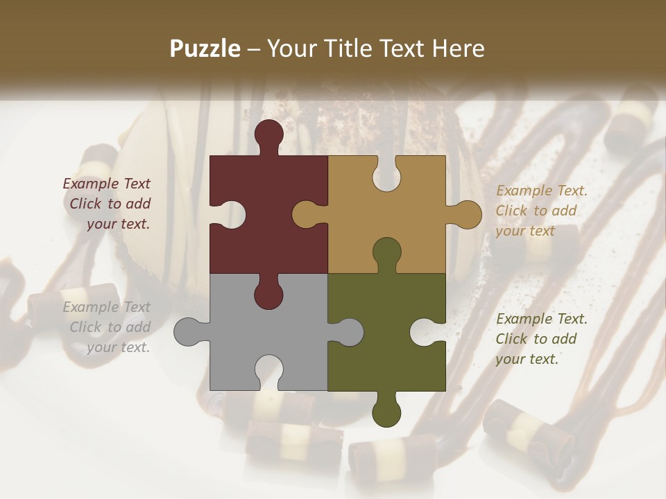 Closeup Coffee Flavor PowerPoint Template