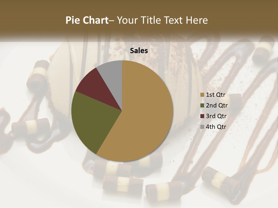 Closeup Coffee Flavor PowerPoint Template