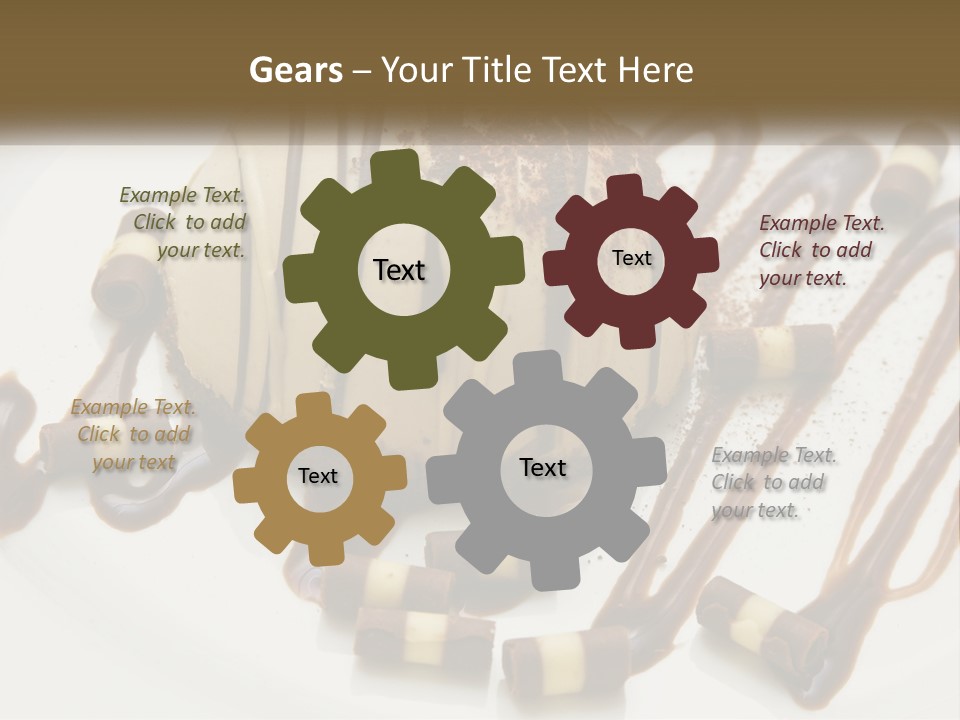 Closeup Coffee Flavor PowerPoint Template