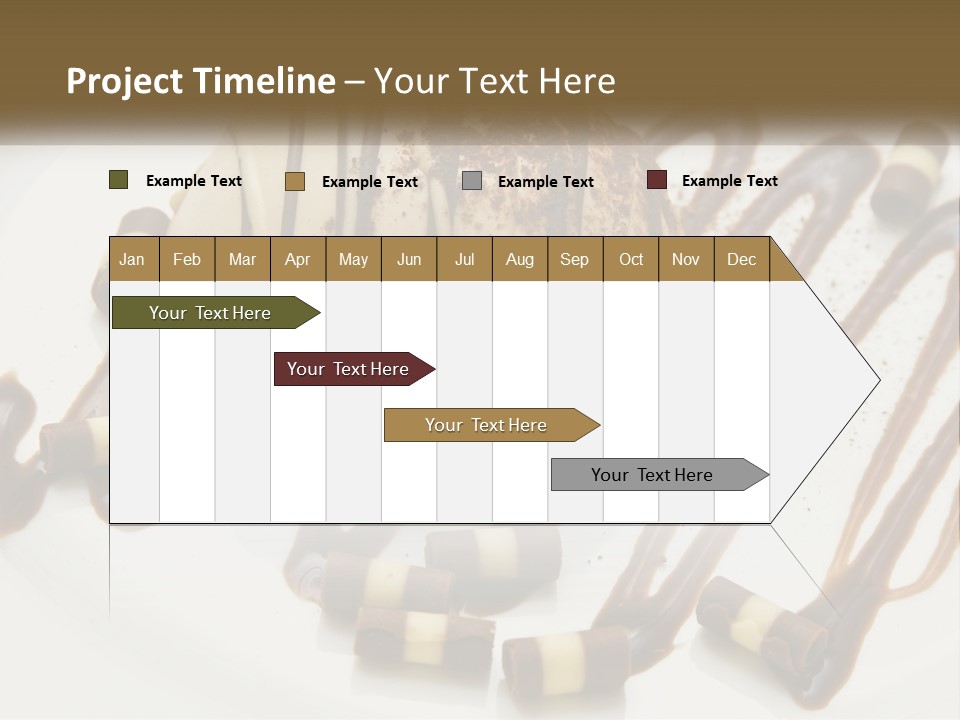 Closeup Coffee Flavor PowerPoint Template