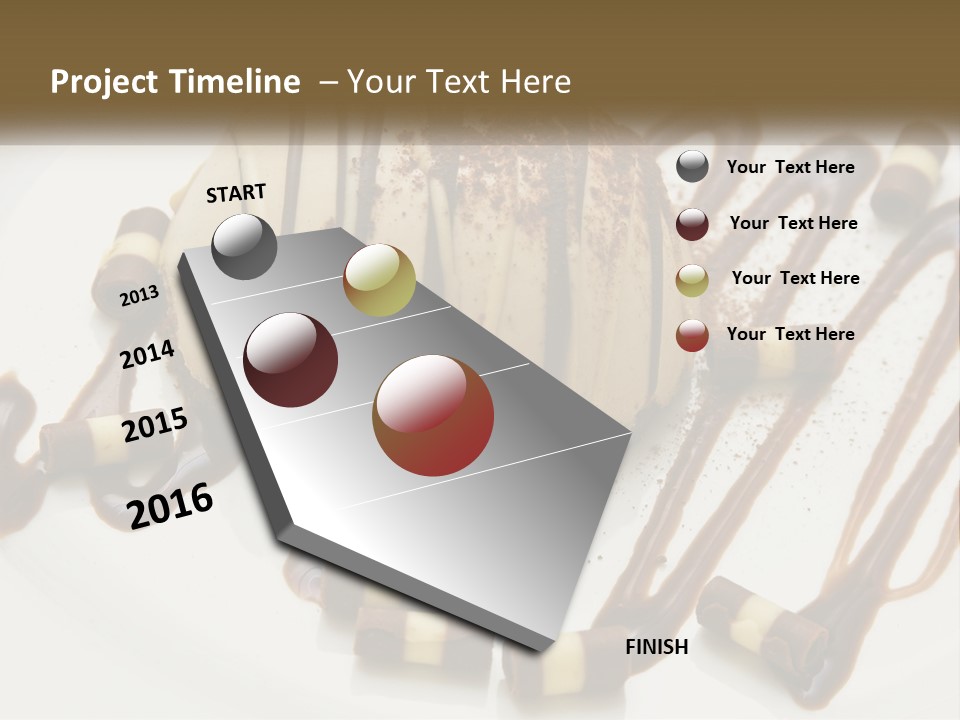 Closeup Coffee Flavor PowerPoint Template
