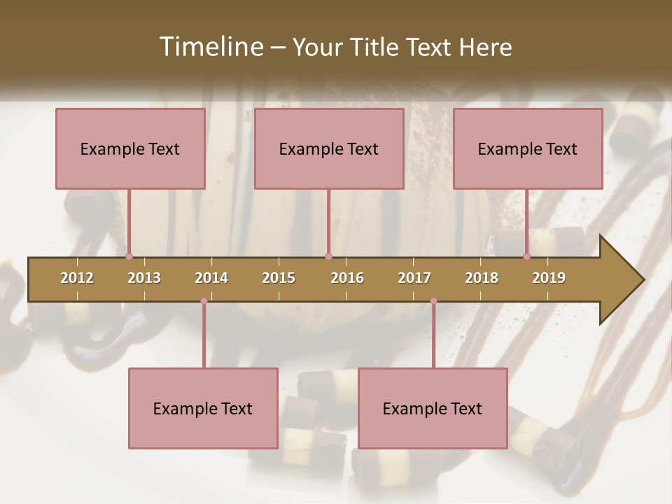 Closeup Coffee Flavor PowerPoint Template