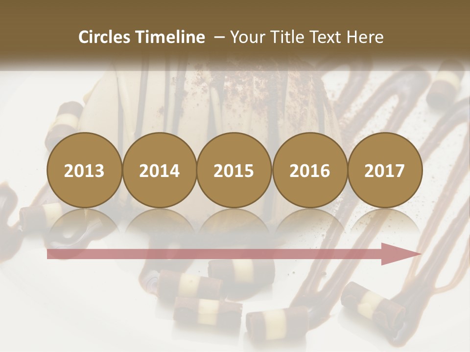 Closeup Coffee Flavor PowerPoint Template