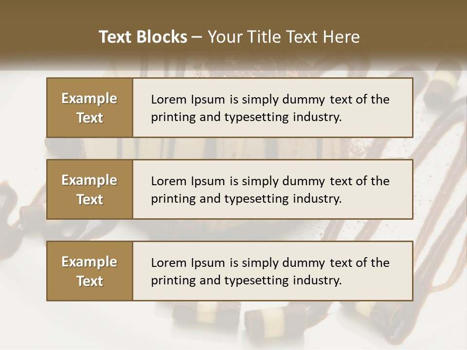 Closeup Coffee Flavor PowerPoint Template