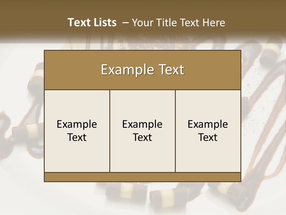 Closeup Coffee Flavor PowerPoint Template
