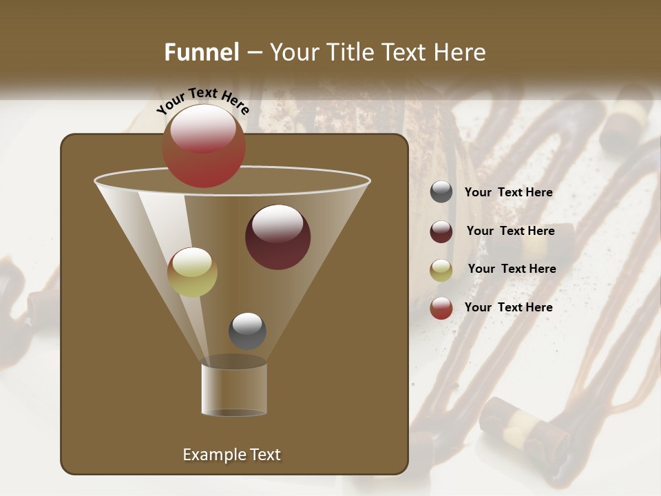 Closeup Coffee Flavor PowerPoint Template