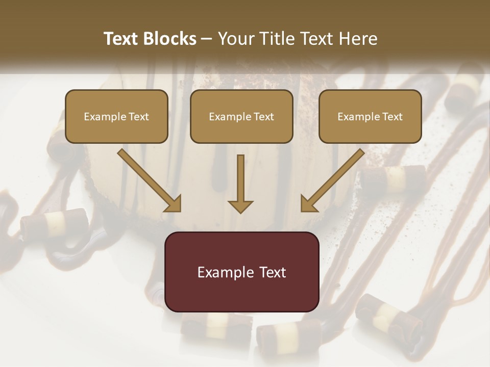 Closeup Coffee Flavor PowerPoint Template
