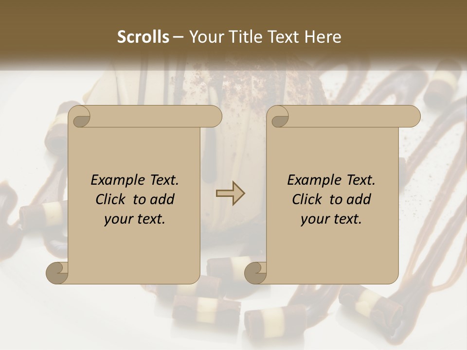 Closeup Coffee Flavor PowerPoint Template