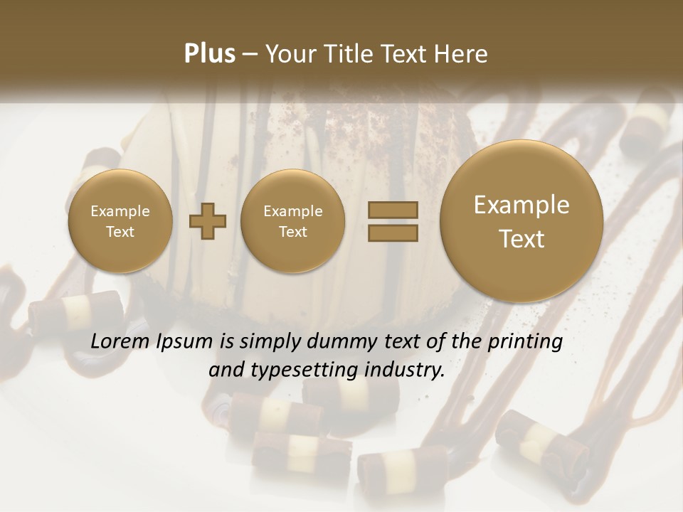 Closeup Coffee Flavor PowerPoint Template