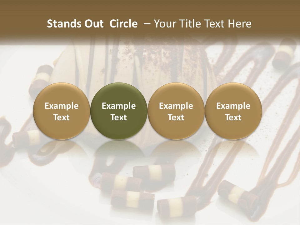 Closeup Coffee Flavor PowerPoint Template