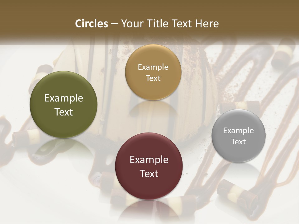 Closeup Coffee Flavor PowerPoint Template