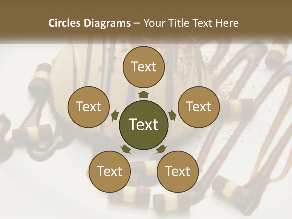 Closeup Coffee Flavor PowerPoint Template