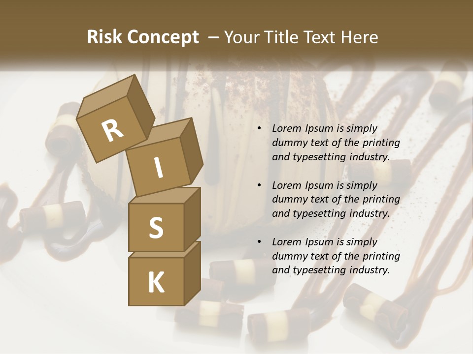 Closeup Coffee Flavor PowerPoint Template